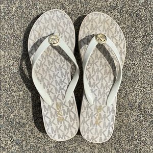 Michael Kors wedge thong sandal